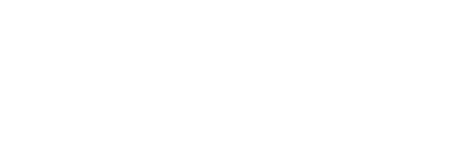 Verbal logo valkoinen